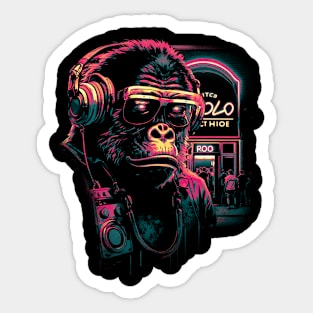 Urban Beats Primate Sticker